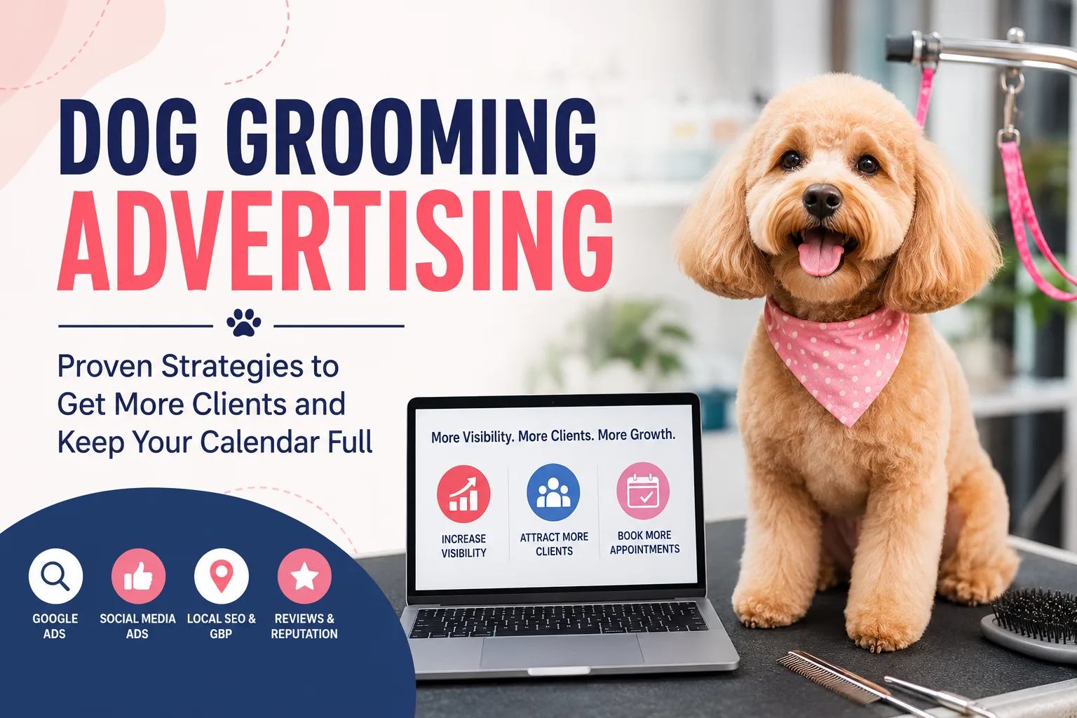 Dog Grooming Advertising: How to Get More Clients and Keep Your Appointment Calendar Full