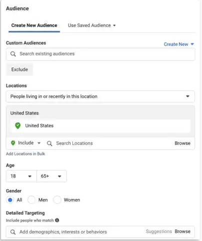 meta ads targeting